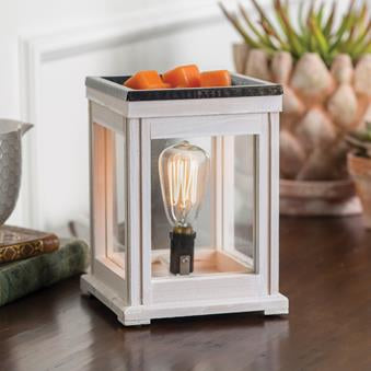 Weathered White Edison Bulb • Illumination Warmer