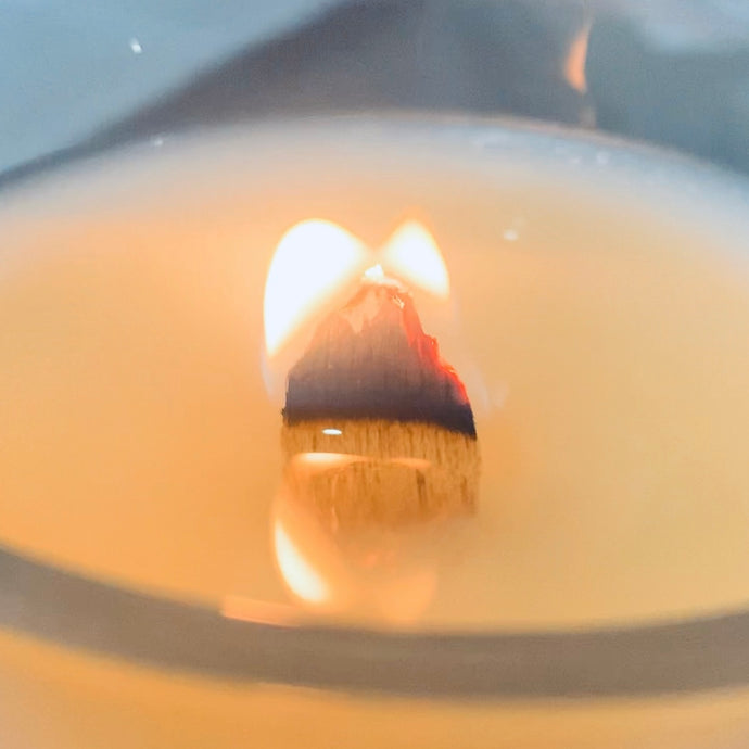 Wooden Wick Candle • Large