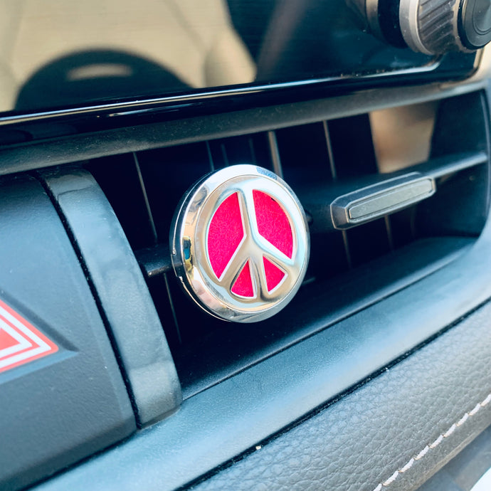 Peace Sign • Car Vent Diffuser