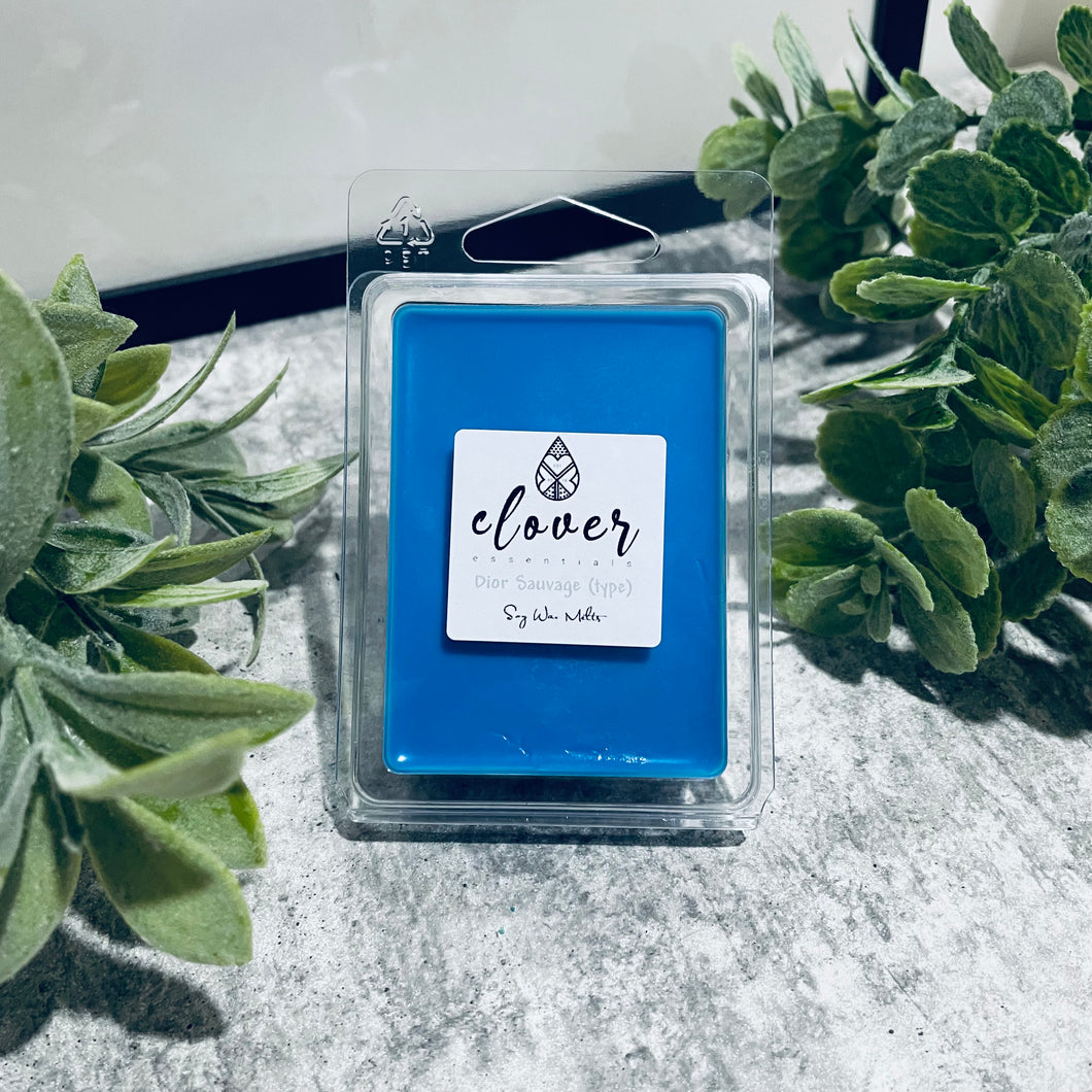 LIMITED EDITION • Dior - Sauvage (type) Soy Wax Melts